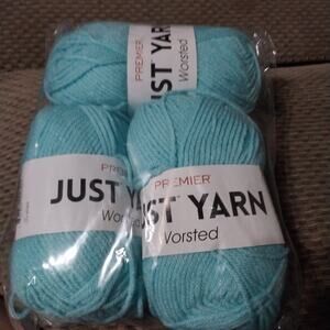 New Premier Just Yarn "Light Teal"